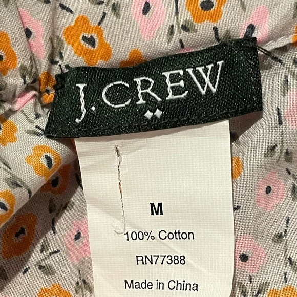 J. Crew Floral Strapless Dress - Picture 9 of 9